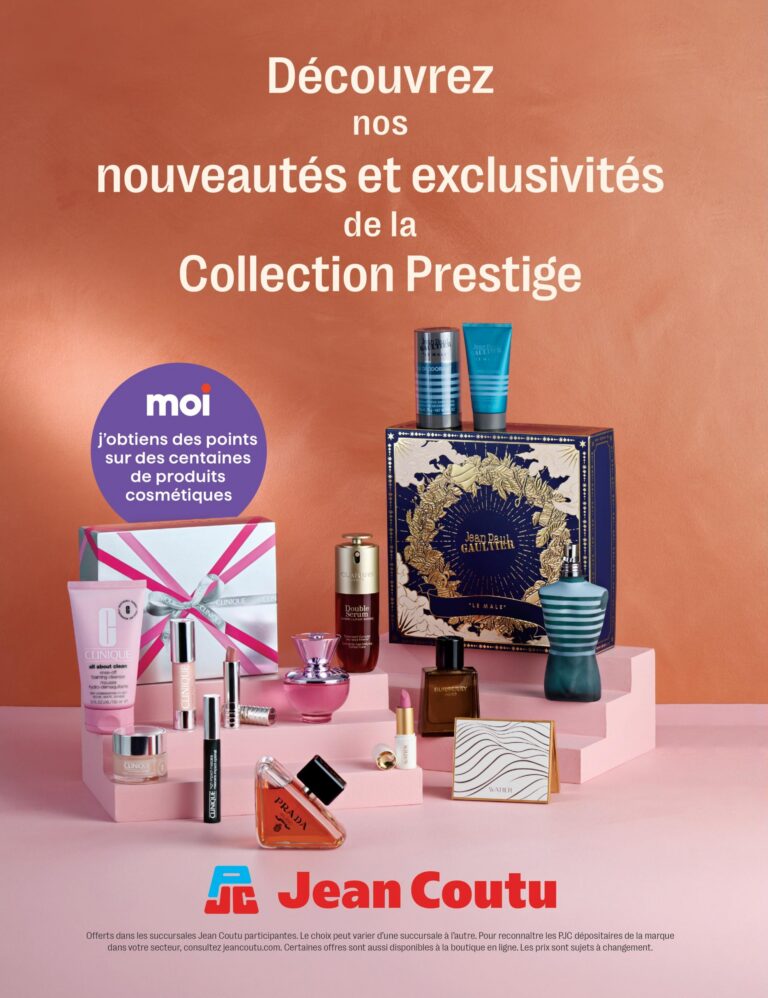 Jean coutu — Circulaire Jean Coutu Prestige du 22 octobre au 4 novembre 2026